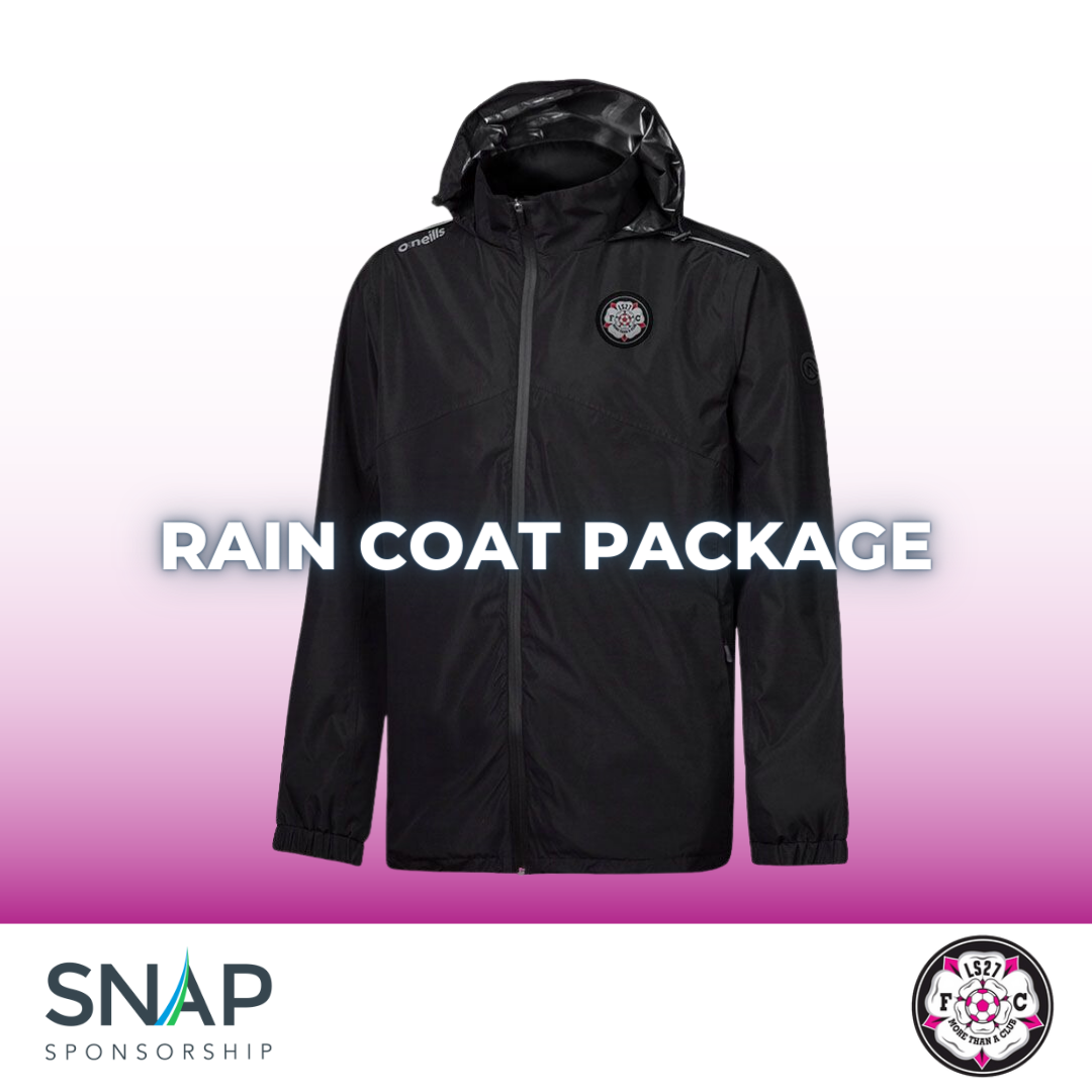 U10s Girls Rain Coat Package