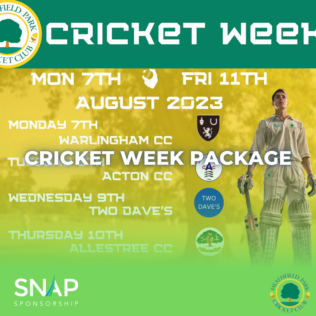 Cricket Week Package