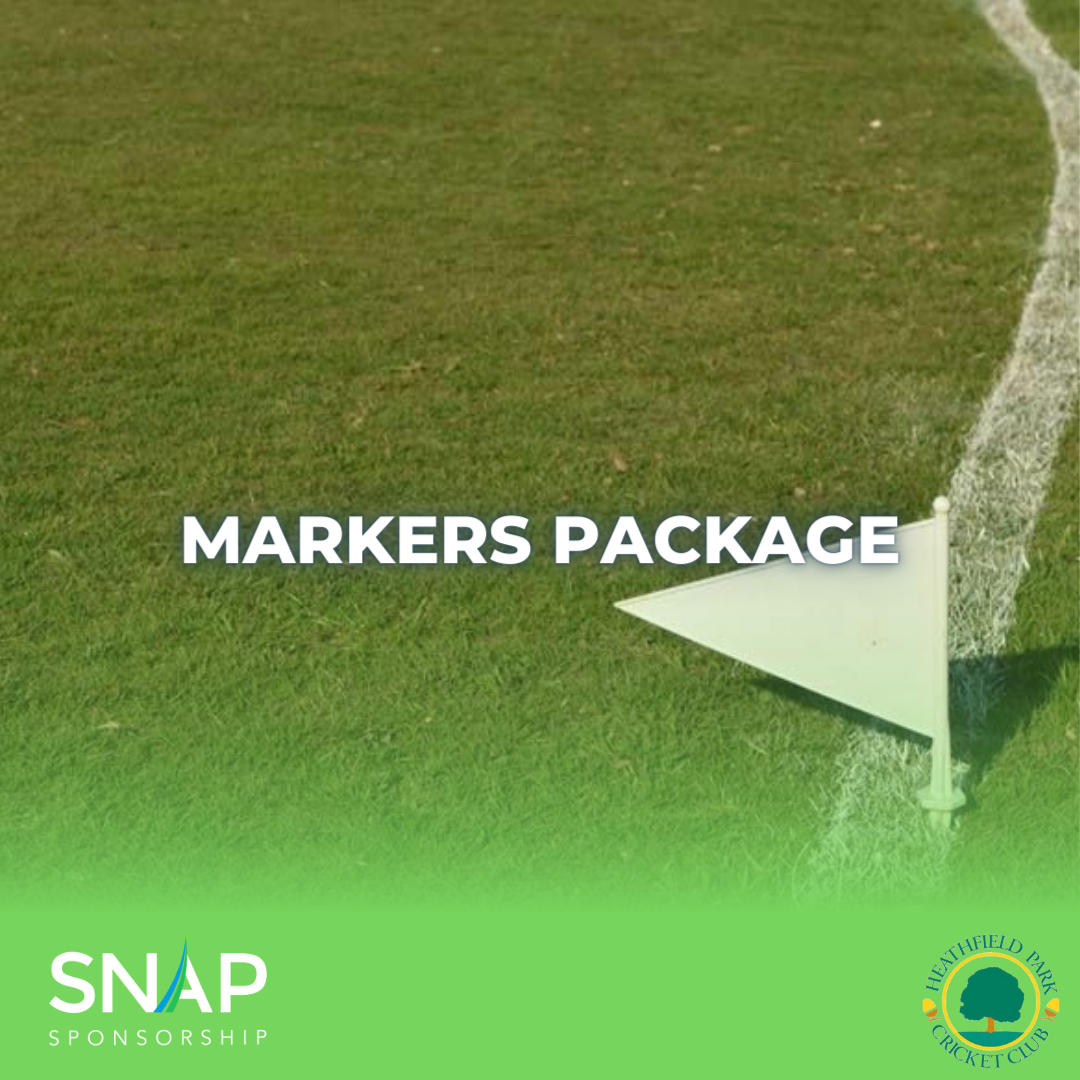 Juniors Boundary Markers Package