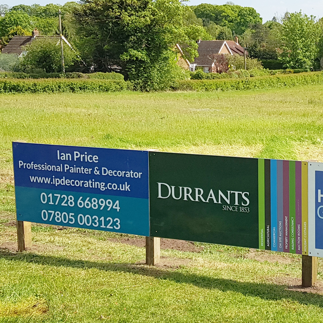 Boundary Advertising Board