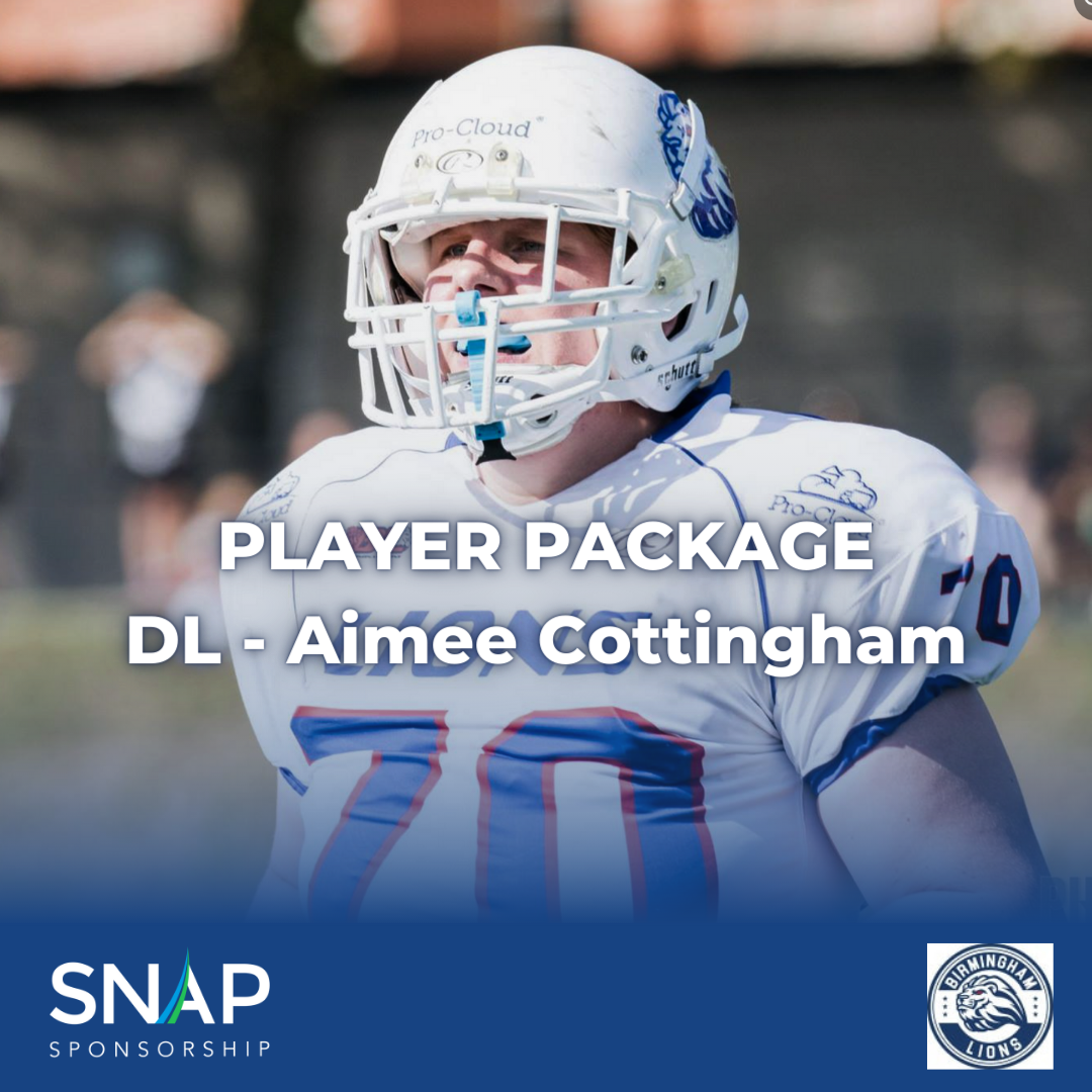 Player Package Sponsor - Aimee Cottingham