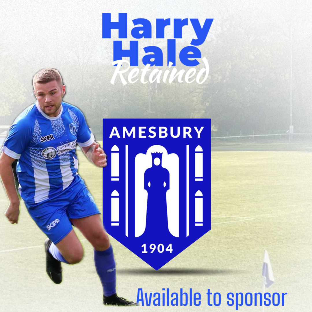 1st Team Player Sponsor Harry Hale