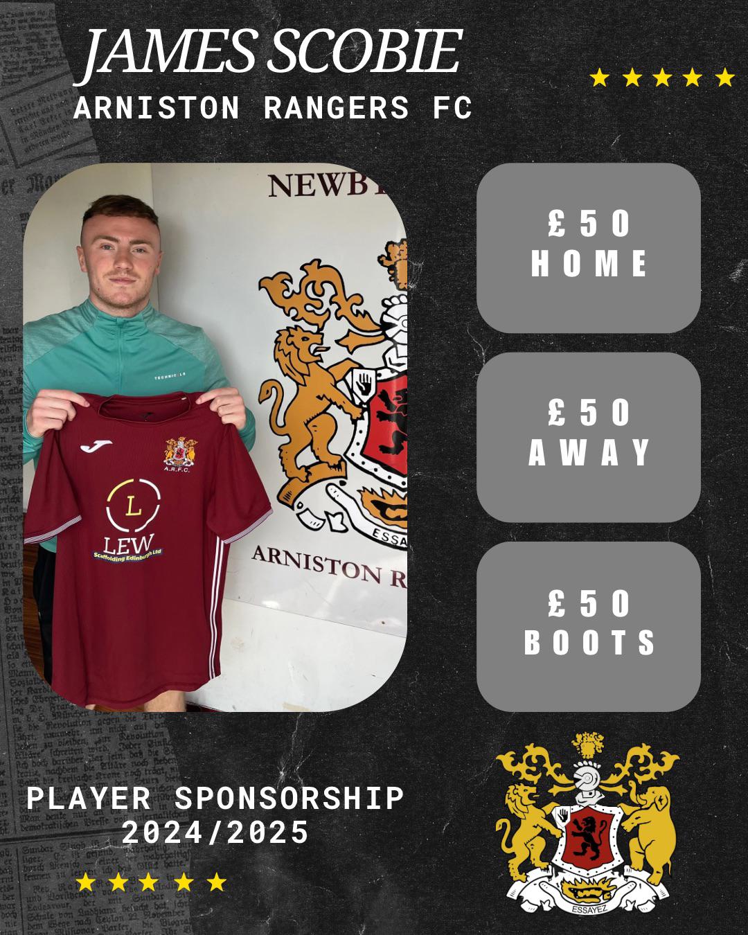 Player Sponsor for James Scobie